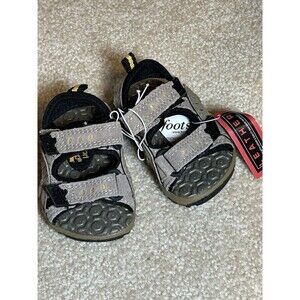 NWT Smart Step Baby Sandals Brown Leather 2W